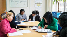 Teaching English to immigrants