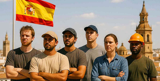 Undocumented migrants in Spain