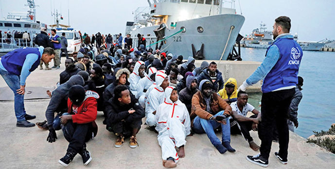 Europe returns African migrants