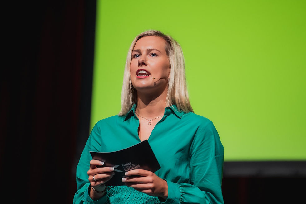 Become confident on stage – and make your message shine with Emma Lunden