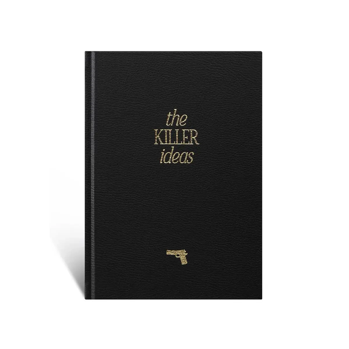 Notebook "Killer Ideas" A5 - Black Leather