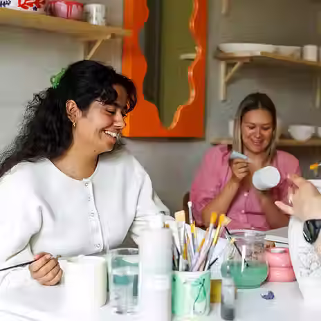 Create & Connect: Paint on Pots