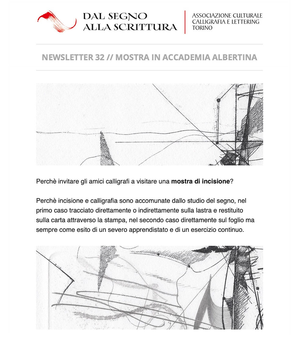 Newsletter n° 32 (di Giovanna Forva)