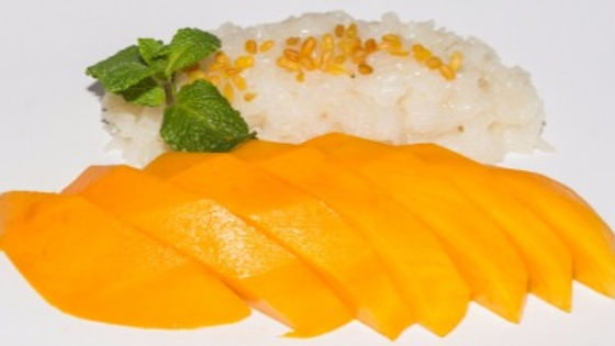 Riz gluant mangue