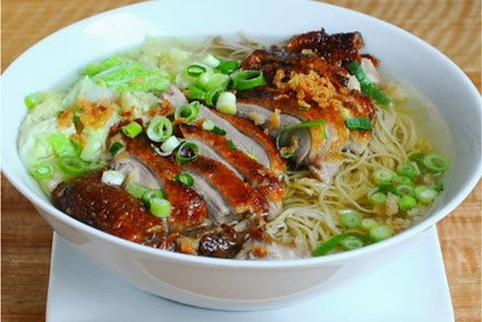 Soupe canard laqué