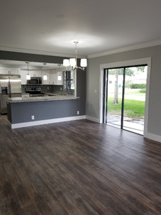 Opening and Kitchen remodel