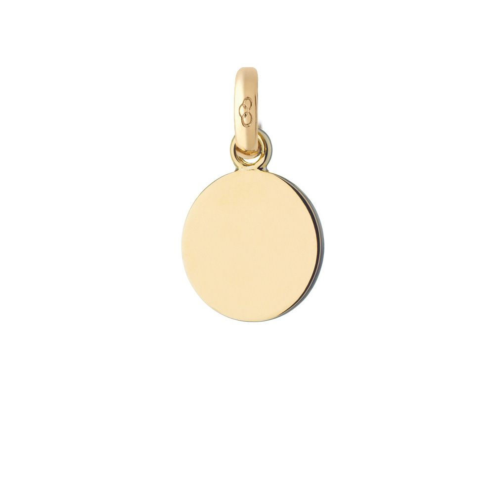 Links of London 18kt Yellow Gold Disc Charm