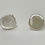 Thumbnail:  Button Earrings, Solid Silver Lightweight Stud Earrings , Flat Stud Earrings 