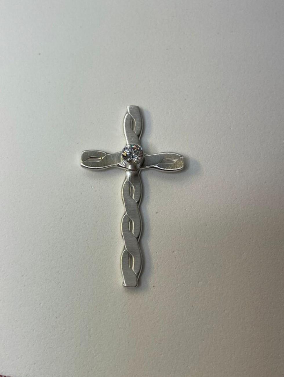 Thumbnail: Artisan Cross - Silver Cross Sacramental - Car Sacramental - Catho