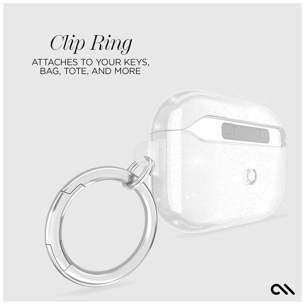 Miniatura: Casemate Sheer Twinkle AirPods Pro 3 Protector Silver