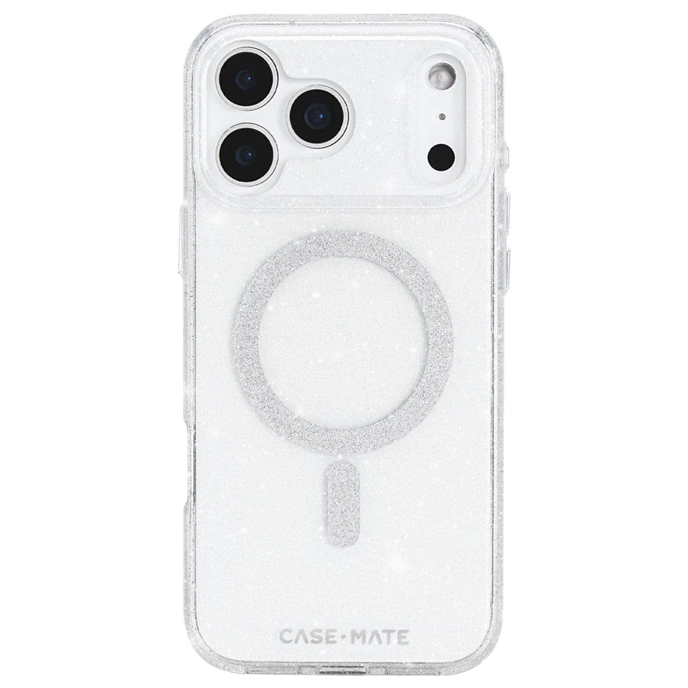 Casemate Sheer Twinkle MagSafe iPhone 17 Pro Max Protector Silver