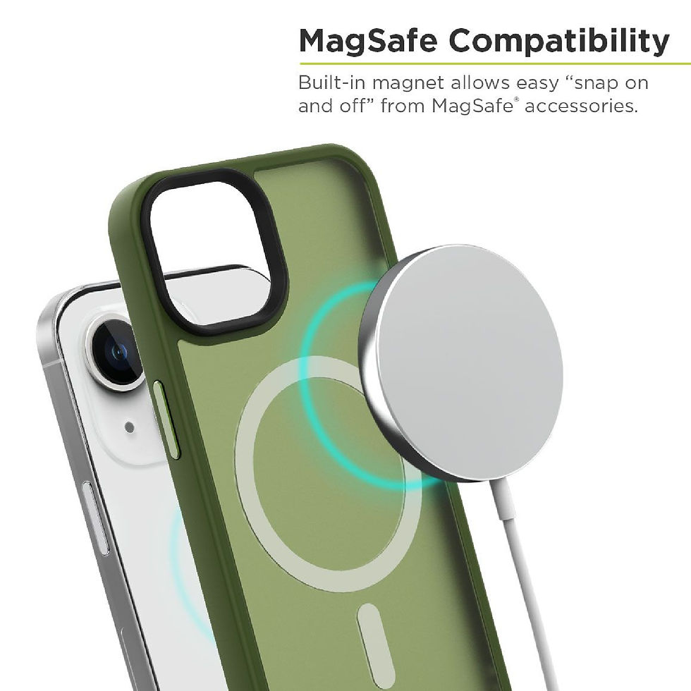 Miniatura: PureGear Slim Shell Pro Magsafe iPhone 14 Pro Max Protector Verde