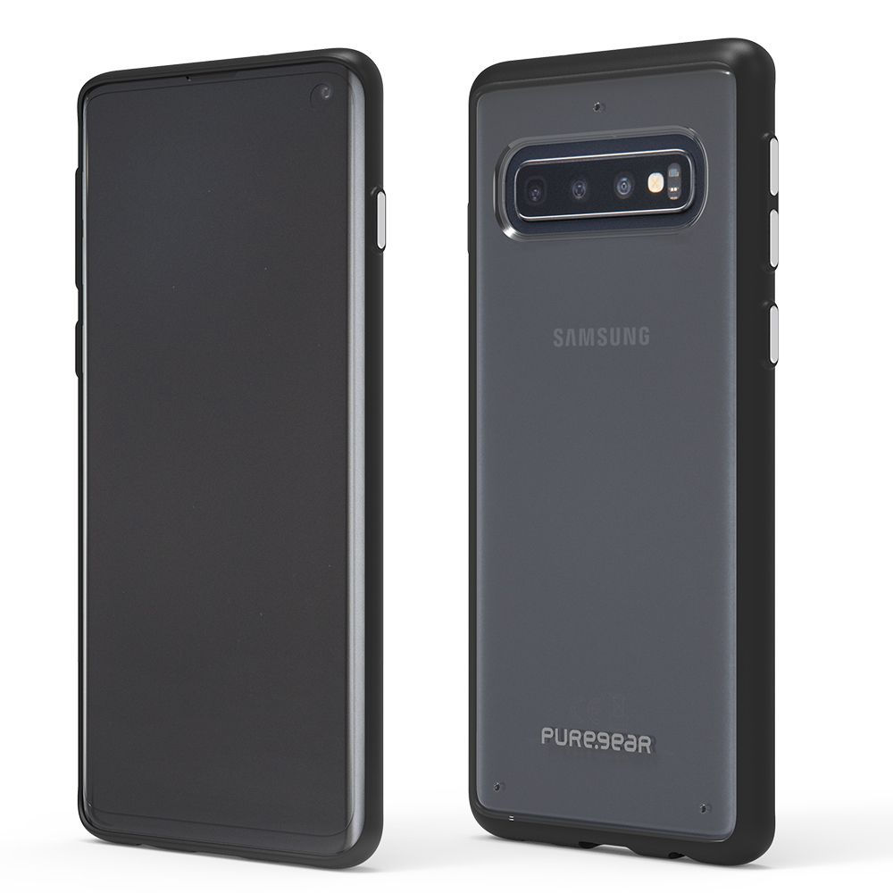 PUREGEAR Slim Shell Protector Galaxy S10 Transparente/Negro
