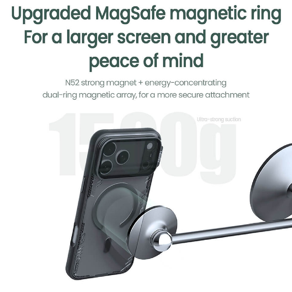 Miniatura: Nillkin Iceblade Prop Magsafe iPhone 17 Pro Max Negro