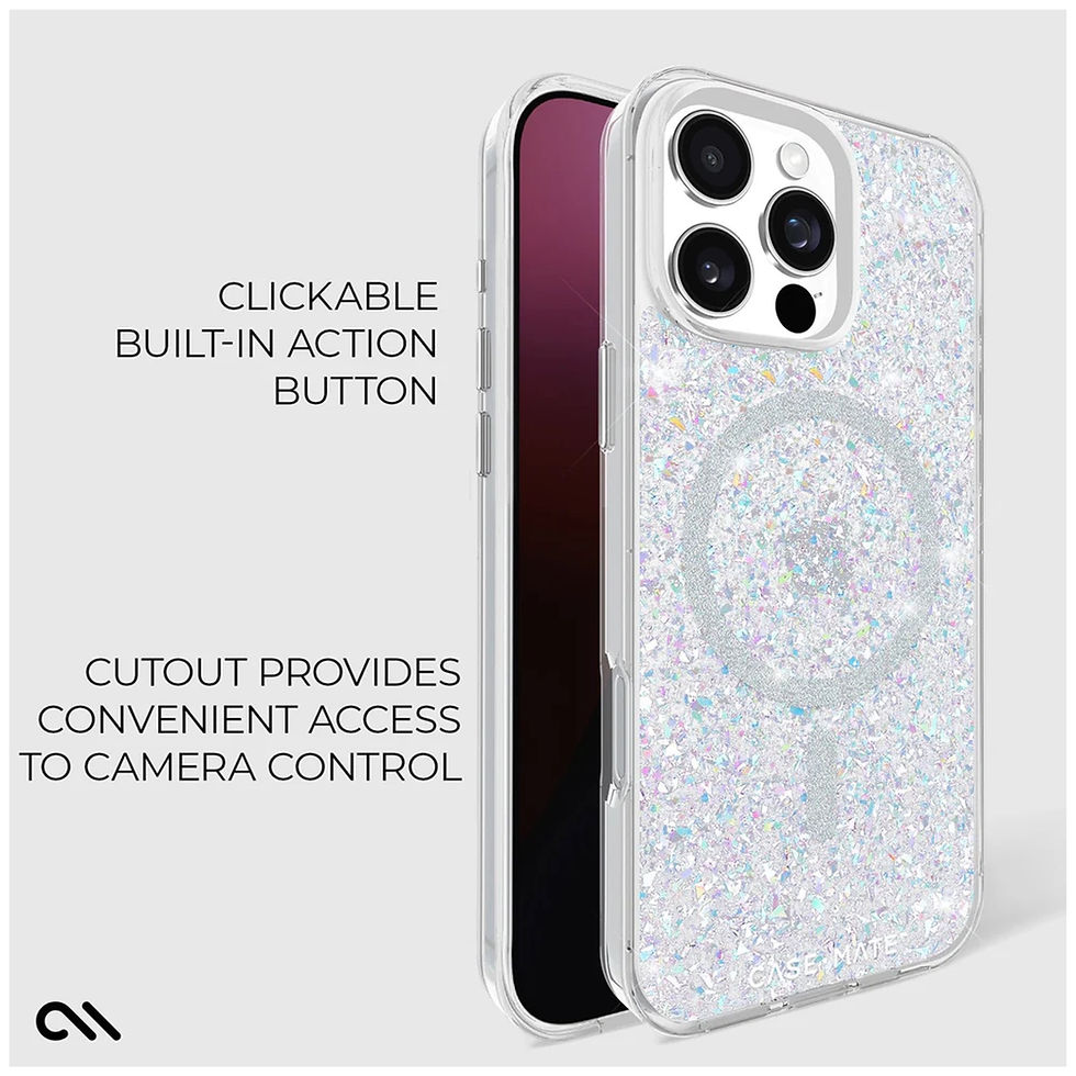 Miniatura: Casemate Twinkle Disco MagSafe Protector para iPhone 16 Pro Max