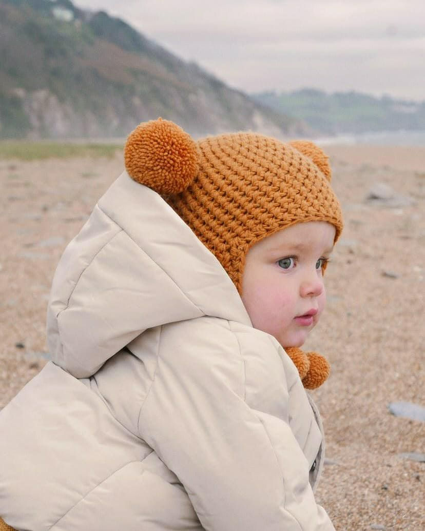 Thumbnail: Mustard Cashmerino Tie Hat