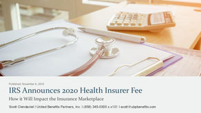 IRS Announces 2020 Health Insurer Fee