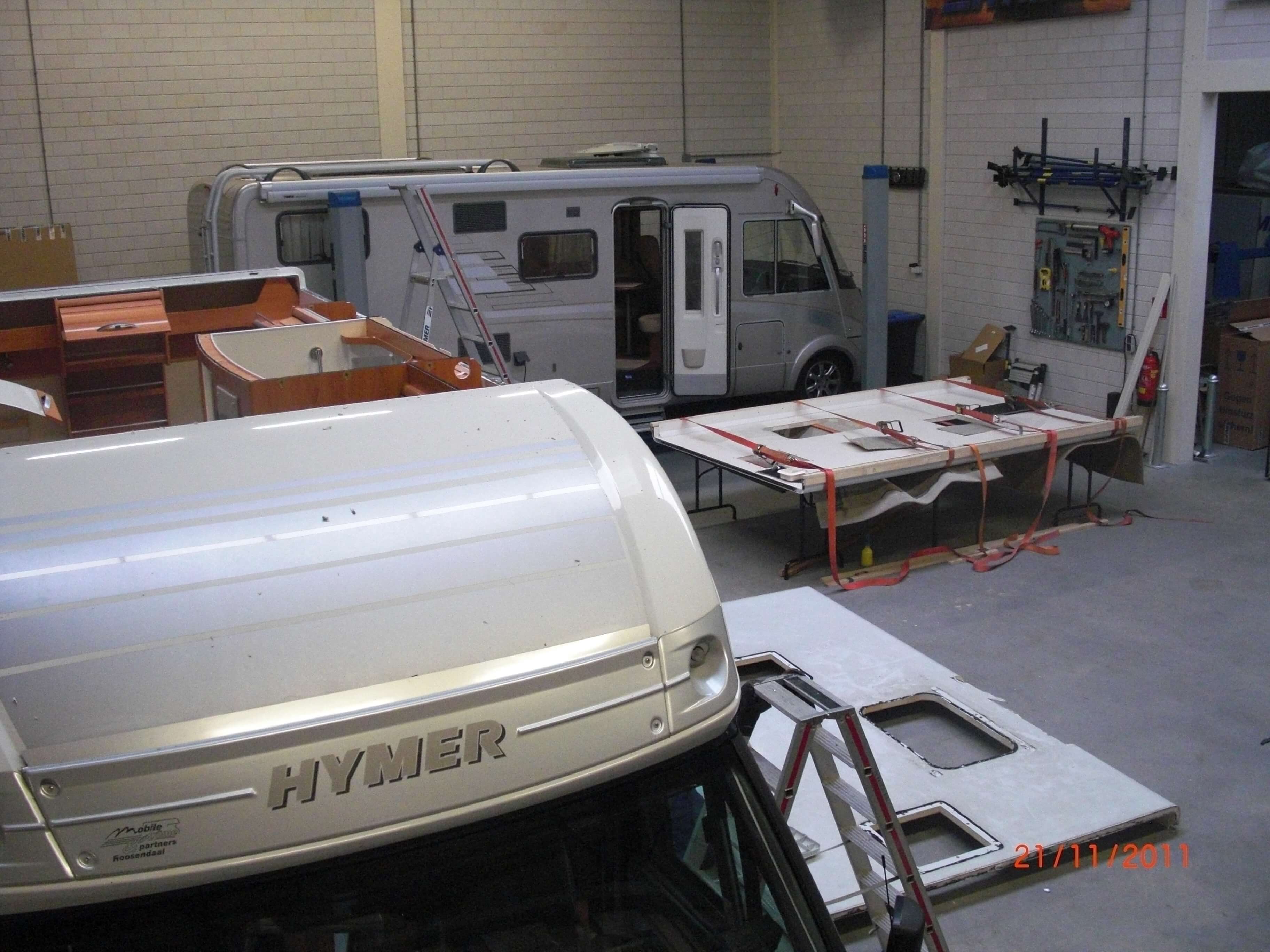 reparatie hymer