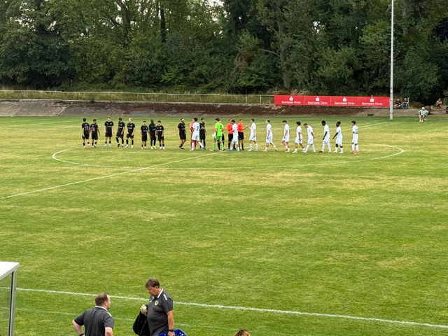 Sportfreunde Düren links - gegen den FC Düren