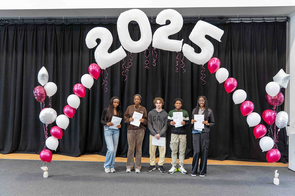 Photograph: Fehintoluwa Adelekan, Joyce Ebhote, Patrick Grimes, Kendra Onovo and Mirabel Mgbechi were some of Newman’s highest achieving students this year.