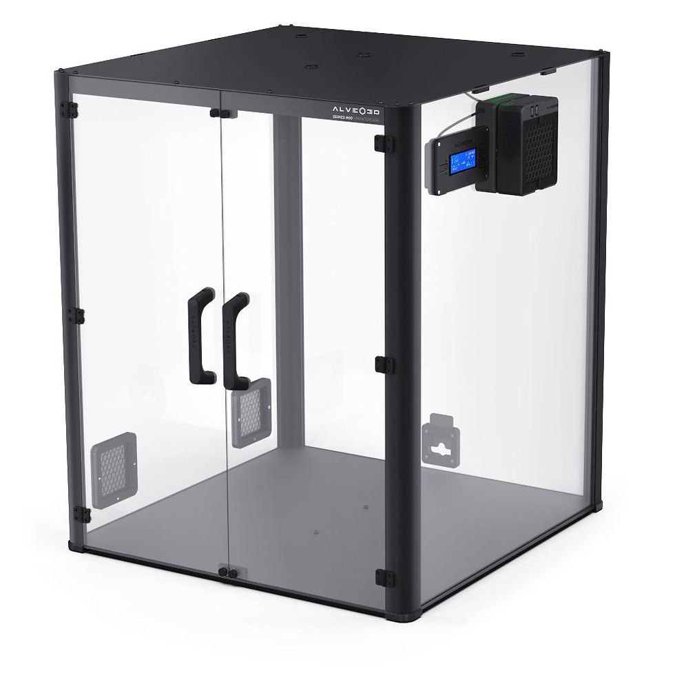 Alveo3D stellt FE150 & FE350 Absaugsysteme für 3D-Druck und Werkstätten vor