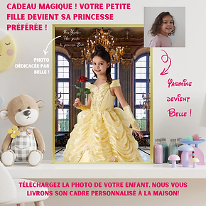 cadre photo personnalisée Belle