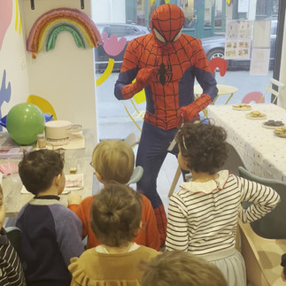 anniversaire spiderman chez space12