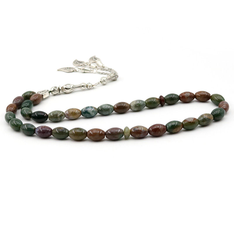 Thumbnail: Agate 33 Bead Tasbih