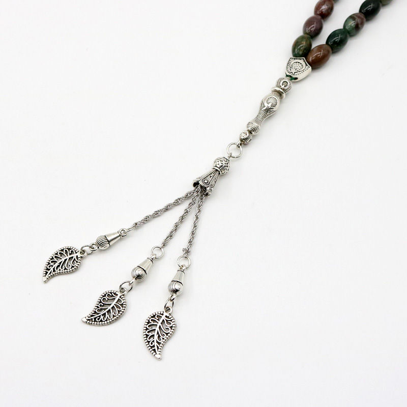 Thumbnail: Agate 33 Bead Tasbih