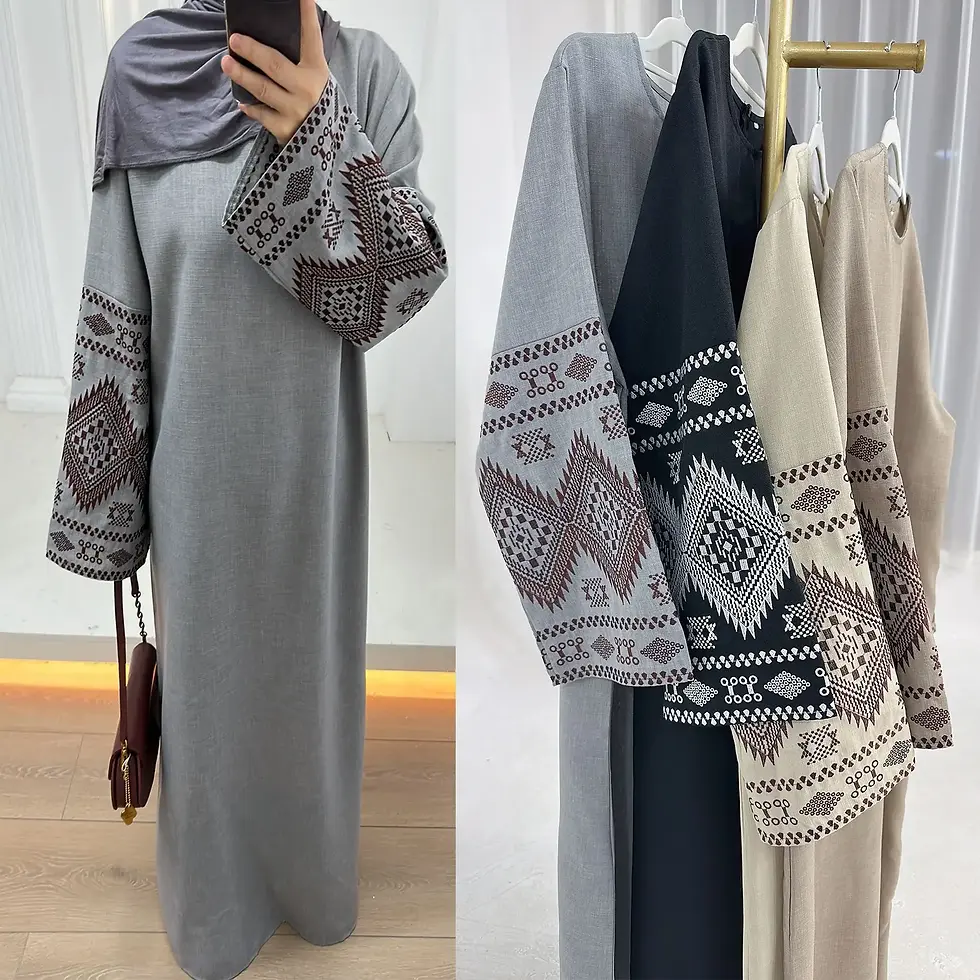 Thumbnail: Muslim Abaya Dress