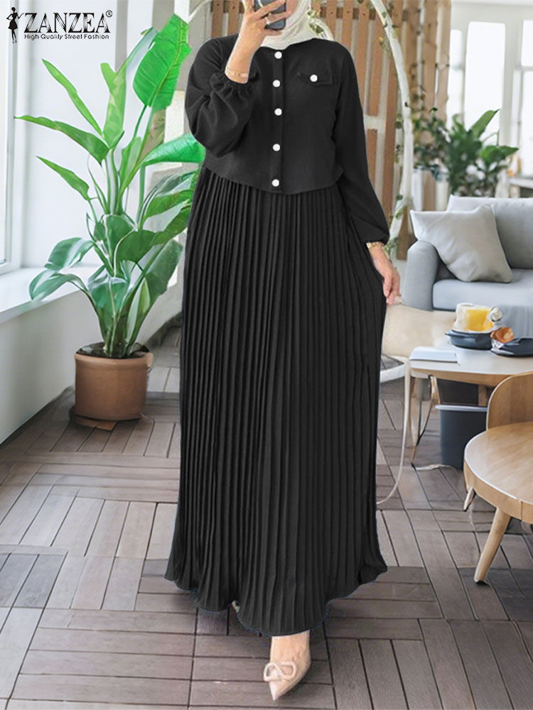 Thumbnail: Autumn Casual Long Maxi Dress