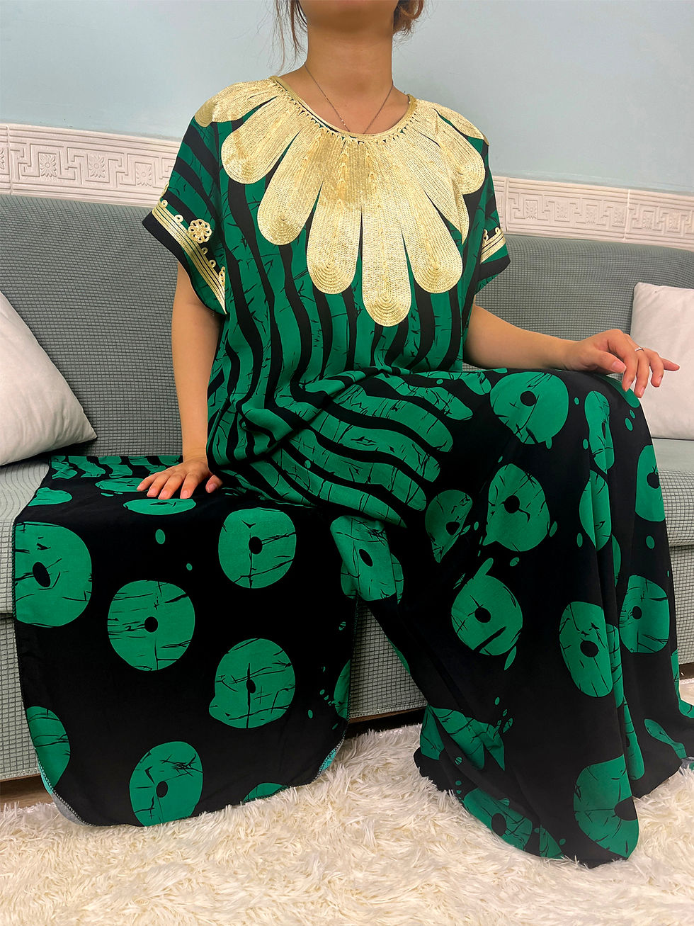 Thumbnail: Cotton Abaya Dress