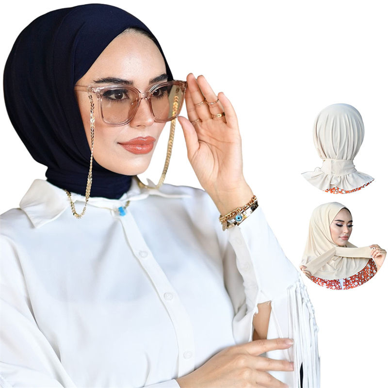 Thumbnail: Solid Muslim Hijab Cap