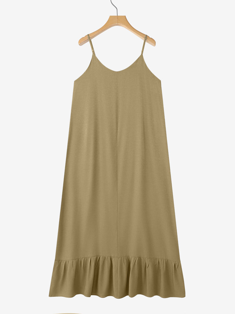 Thumbnail: Muslim Women Autumn Abaya Dress