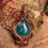Thumbnail: Peruvian turquoise pendant 