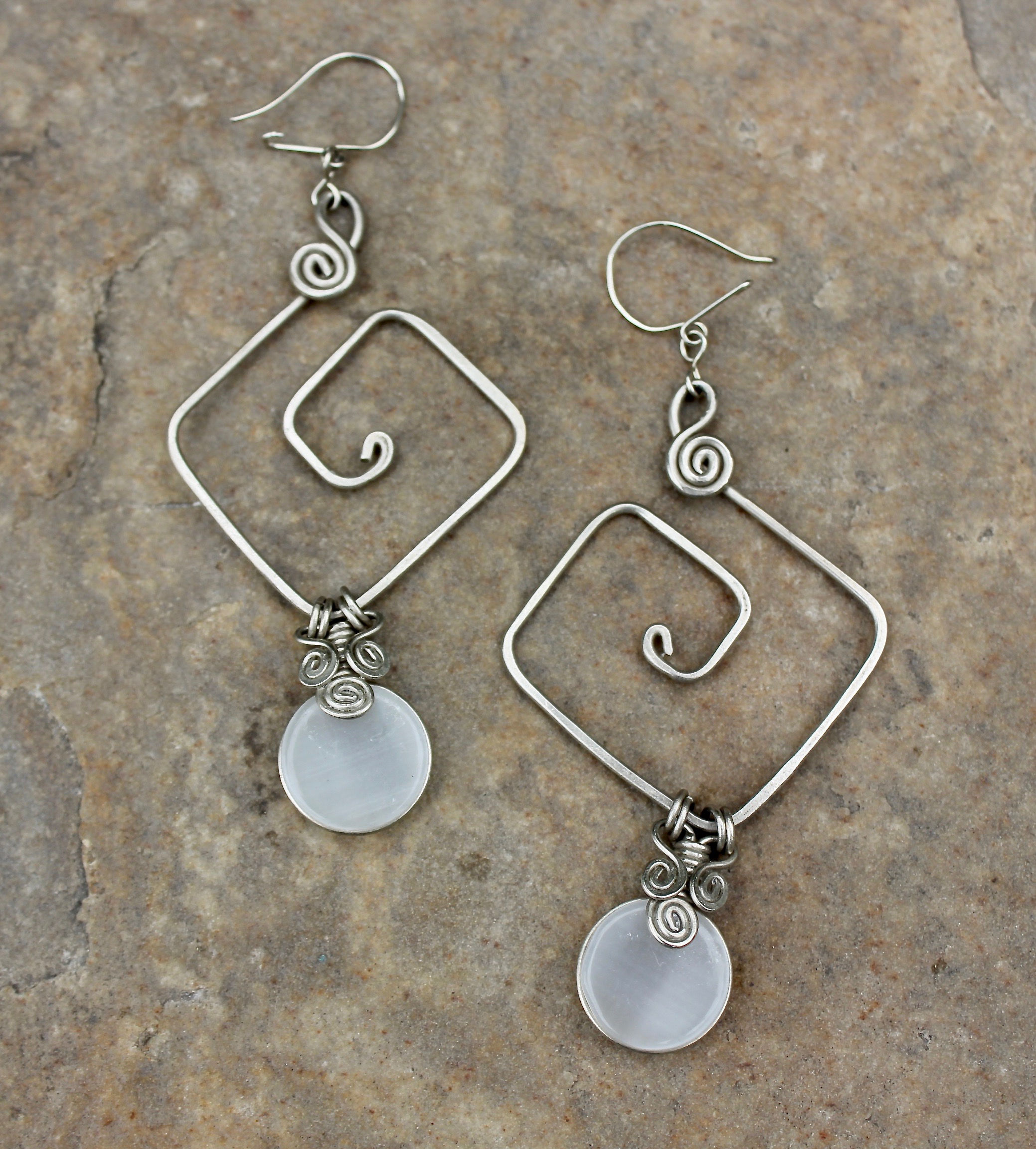 Alpaca earrings/ aretes de alpaca