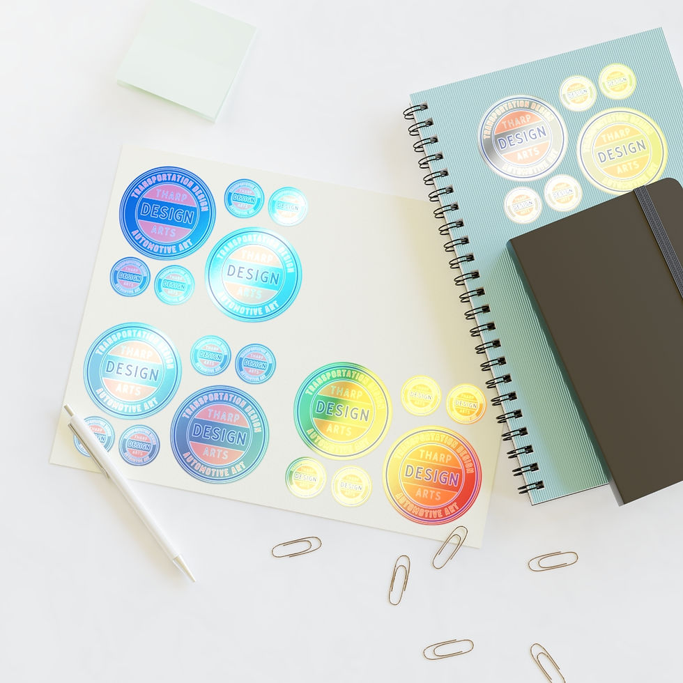 Thumbnail: Tharp Design Arts Sticker Sheets