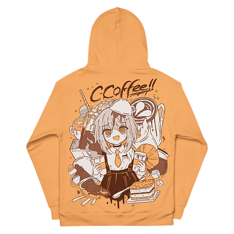 Coffee Caffeine Anime hoodie - PastelMelon Original | Pastel Melon