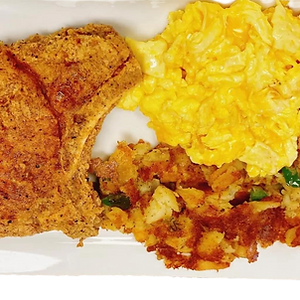 Pork Chop with Platter