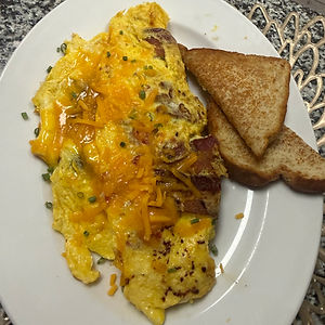 Sausage omelette