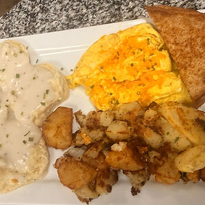 Biscuit and Gravy Platter