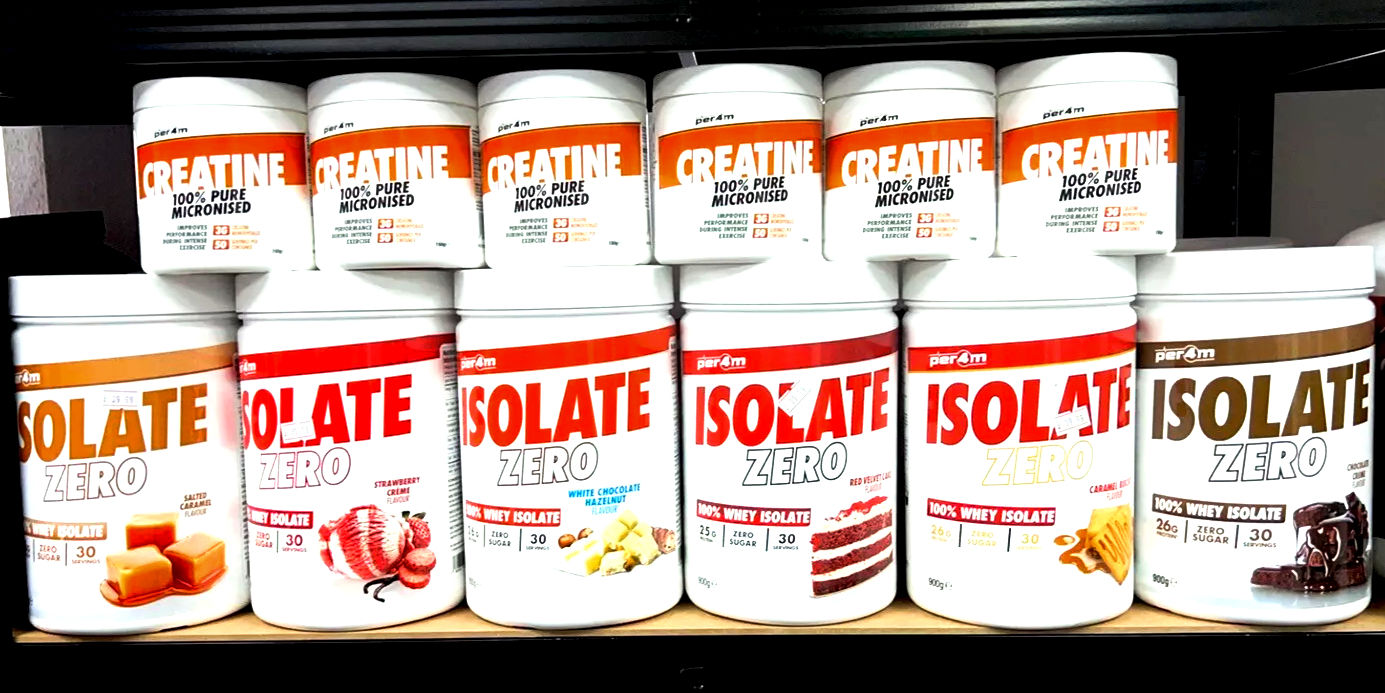 Per4m Isolate Zero + A FREE Tub of Per4m Creatine Powder!