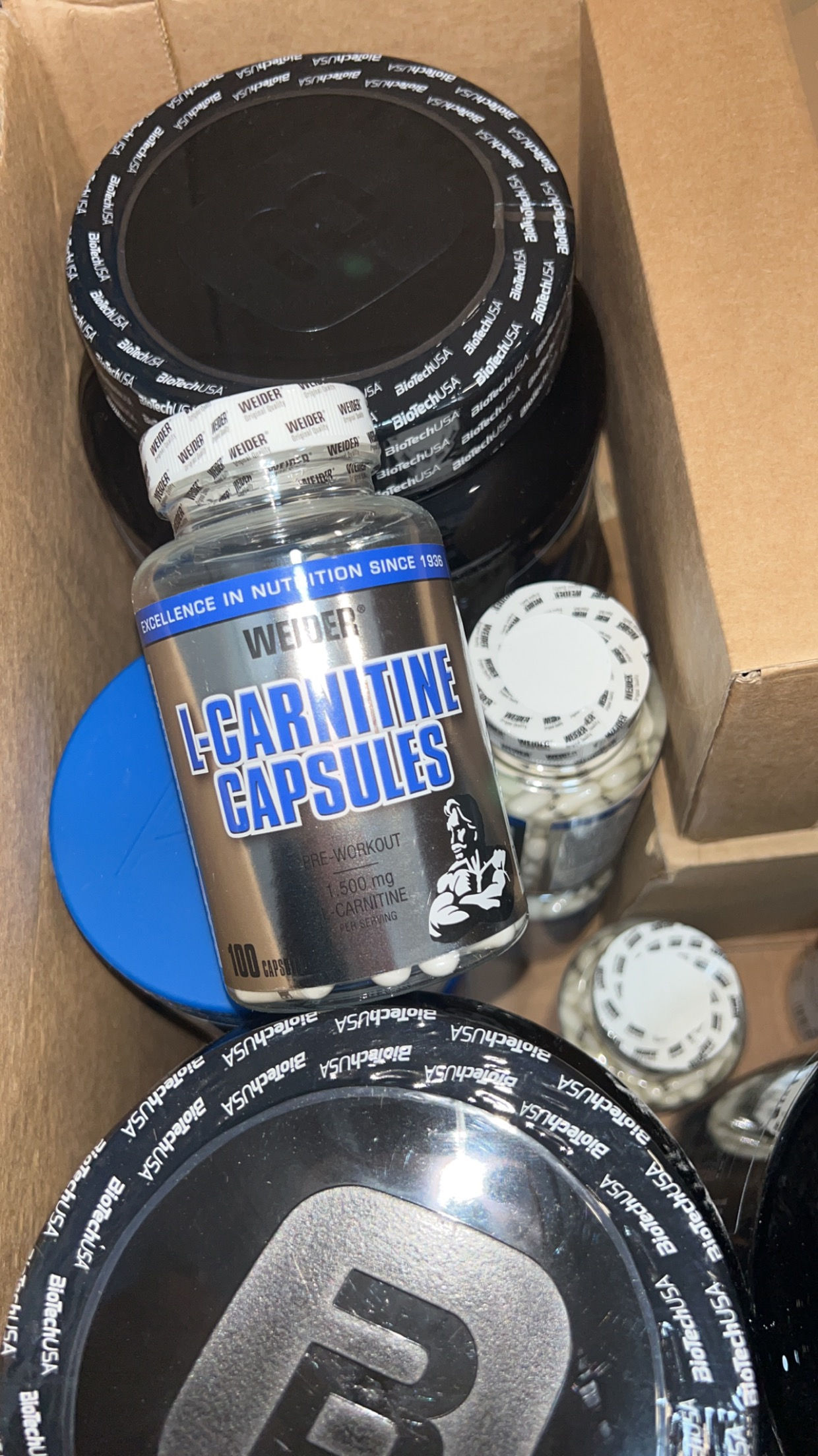 WEIDER L-CARNITINE CAPSULES 1500mg