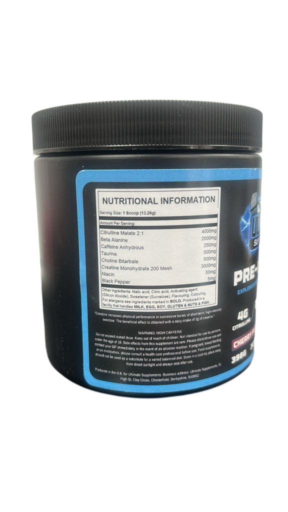 Thumbnail: Ultimate Supplements Preworkout+FREE SHAKER