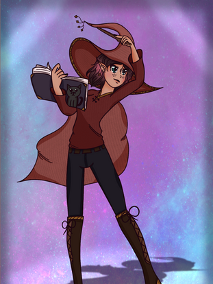 Seasonal Fall Witch