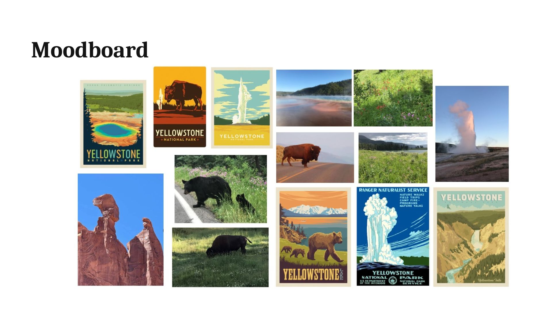 National Park Postcard Illustrations