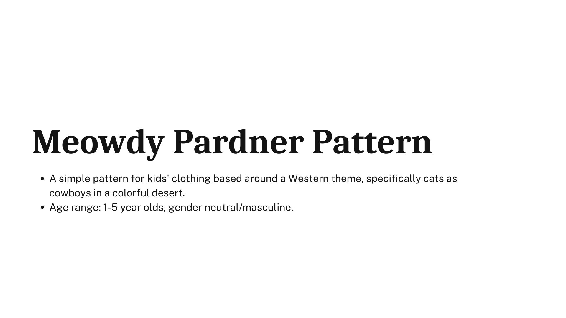 Meowdy Pardner