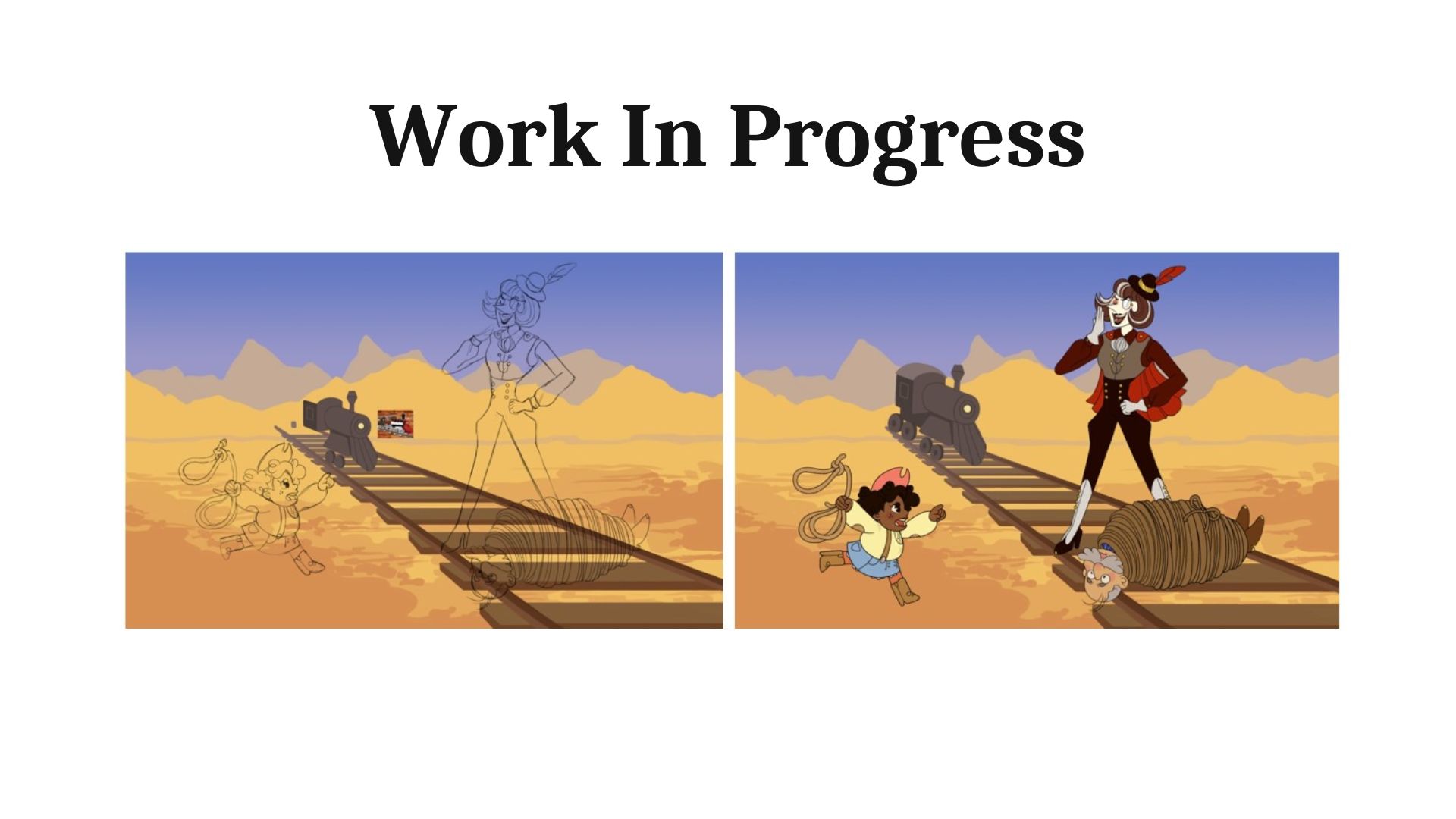 Wacky West Book Illustration