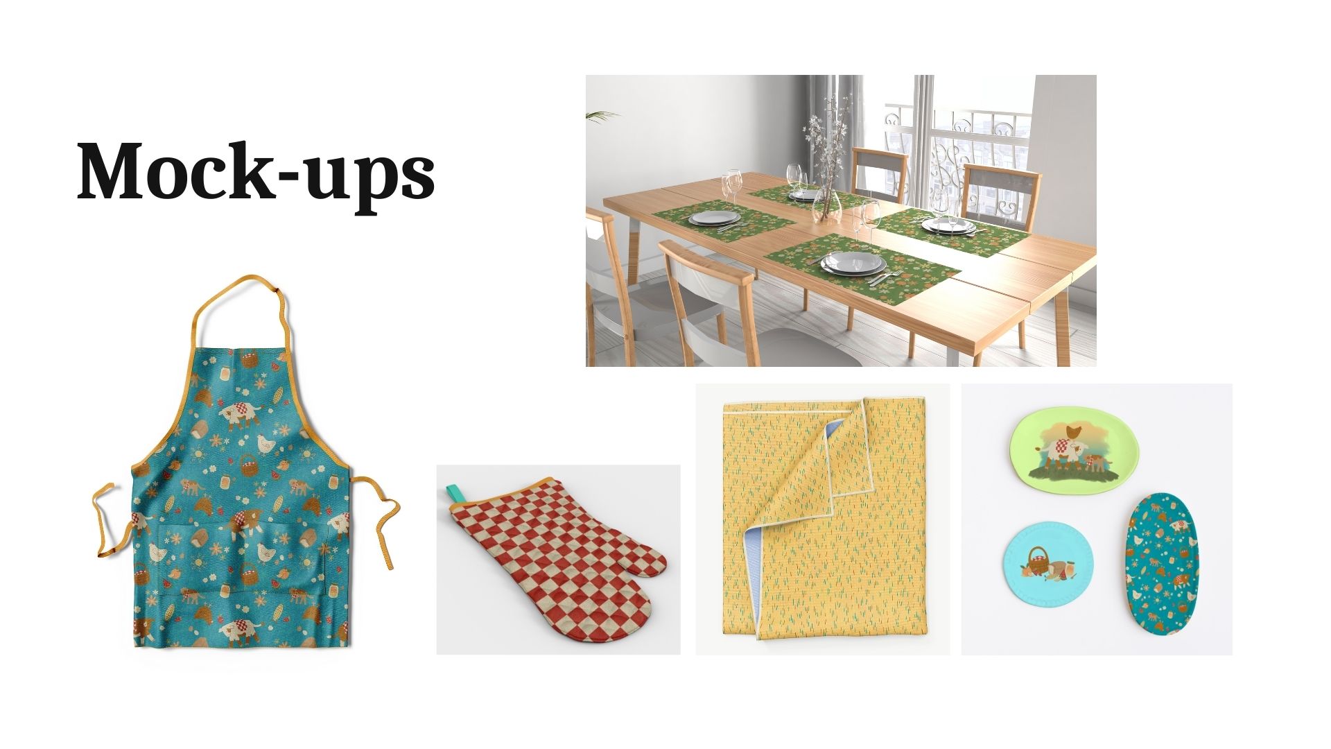 Farm Picnic Pattern