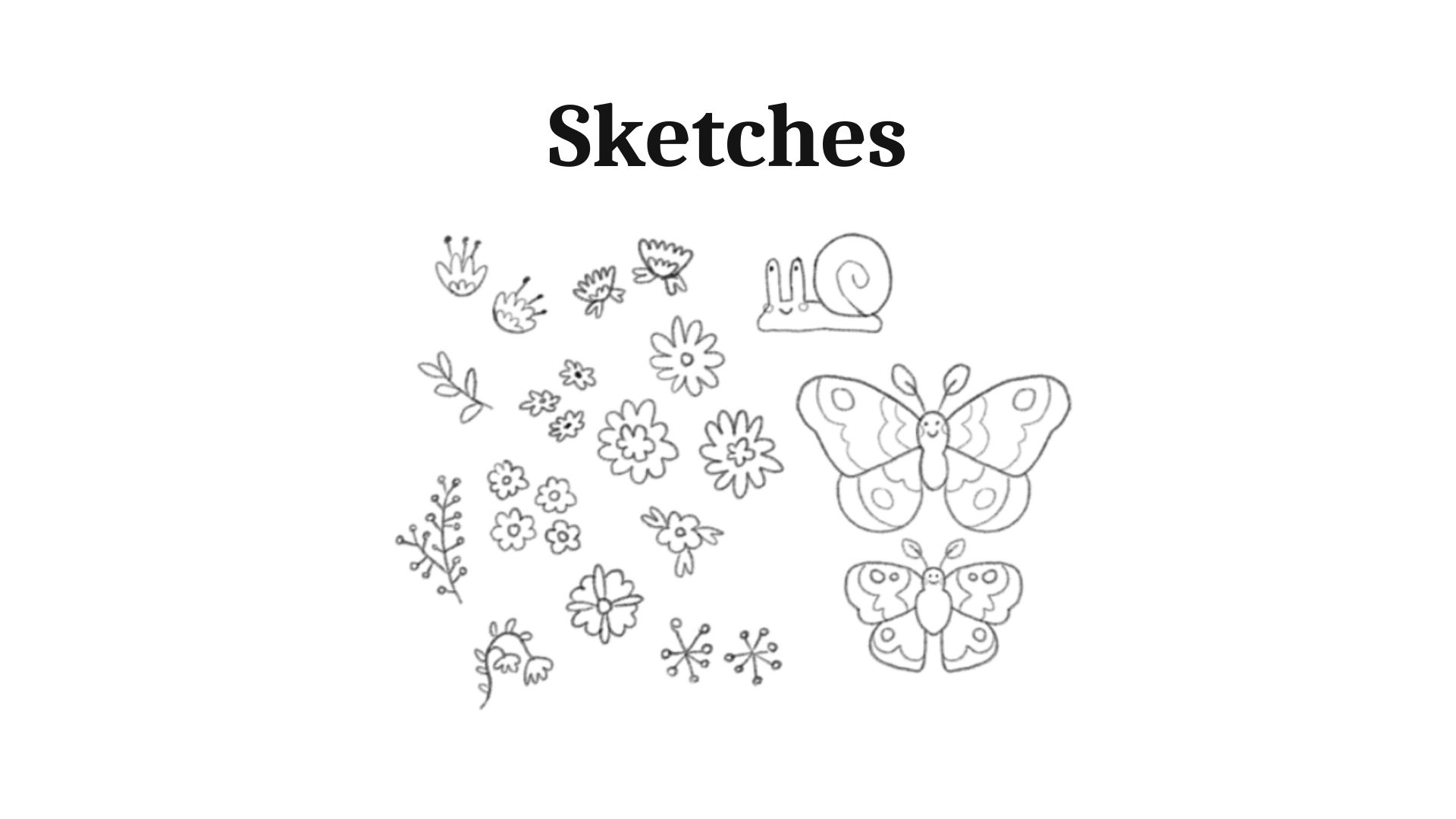Spring Wildflowers Pattern